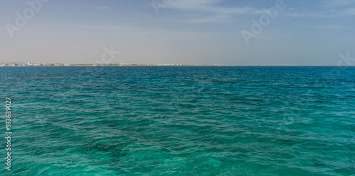 Beautiful sea near Egypt