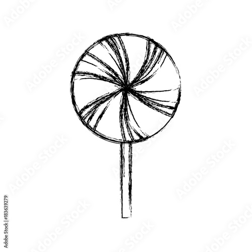 figure sweet spiral lollipop caramel candy