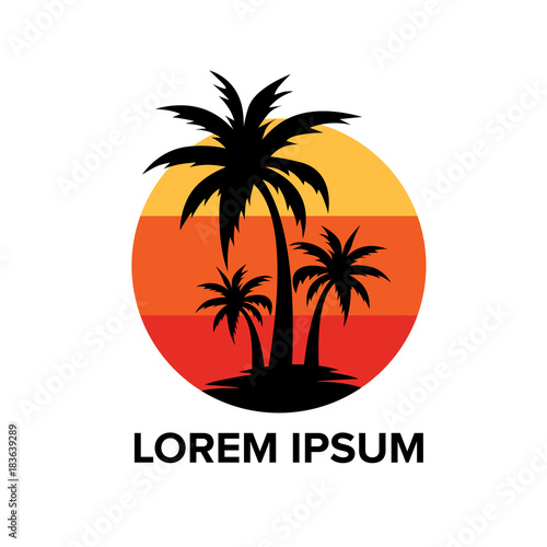 Wallpaper Mural Beach logo design  Torontodigital.ca