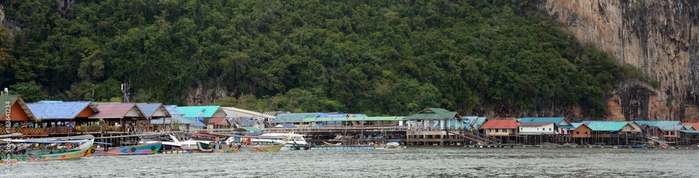 Muslim village, Ko Panyee, Thailand