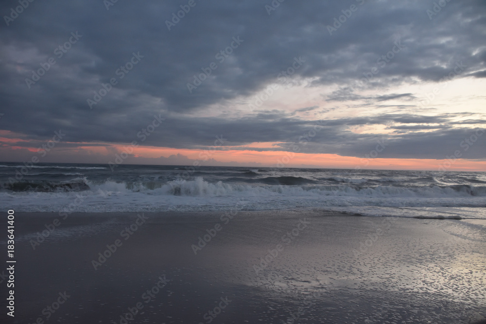 Sunset in the Crystal Coast of North Carolina Sunset in the Crystal Coast of North Carolina