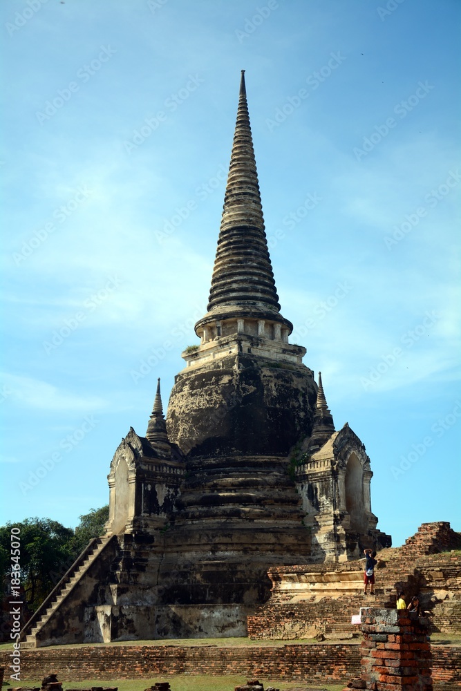 Wat Phra Si Sanphet, Ayutthaya, Thailand