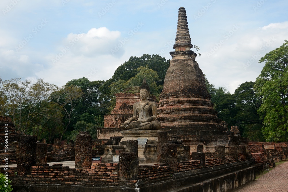Wat Mahathat, Sukhothai, Thailand