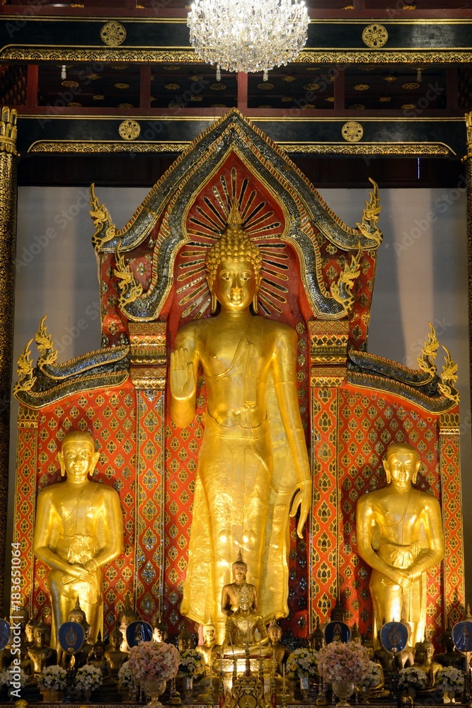 Buddha at Wat Chedi Luang, Chiang Mai, Thailand