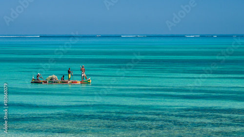 Fishing scene of Malagasy fishermen © Pierre-Yves Babelon