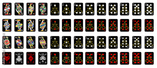 the playing cards