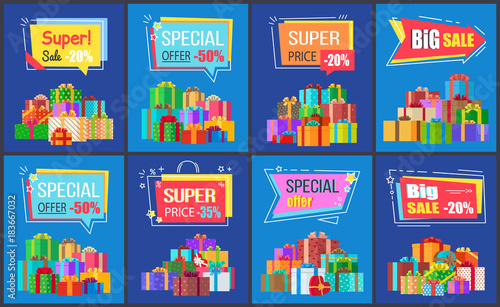 Big Sale Super Special Price Vector Illustration