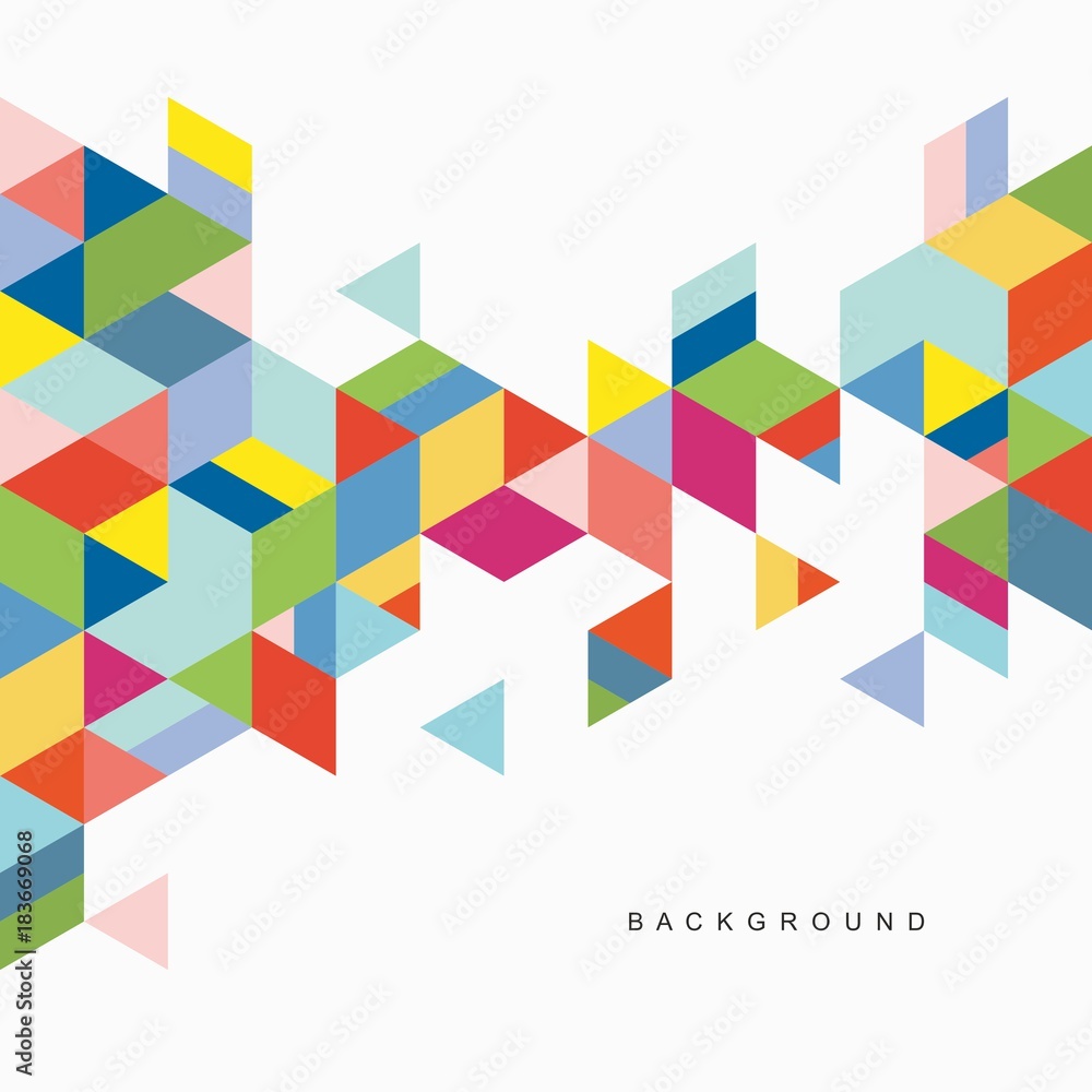 Geometric abstract background. Geometric abstract background.