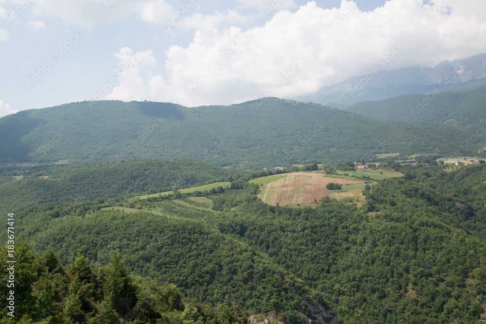 Landscape at Beffi, Abruzzo