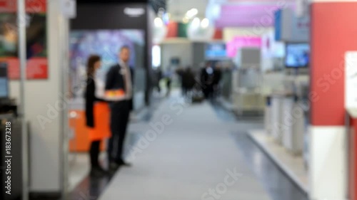 Wallpaper Mural Messe Publikum, Menschen in Bewegung Torontodigital.ca