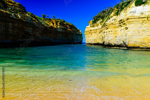 The Loch Ard Gorge on the Great Ocean Road