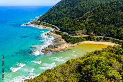 View from Teddy's lookout at Lorne, Great Ocean Road