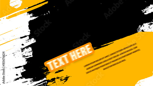 Grunge Brush Strokes Overlay