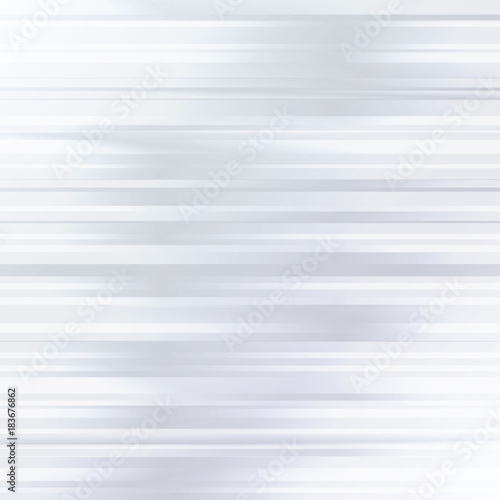 Light rays on abstract geometric silver grey backdrop. Futuristic technology background. Shiny striped pattern on grey and white background. Vector illustration.