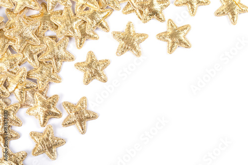 golden confetti stars