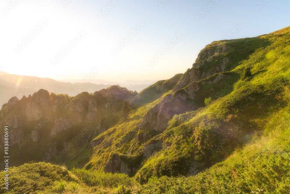 Fototapeta premium Summer in the mountains