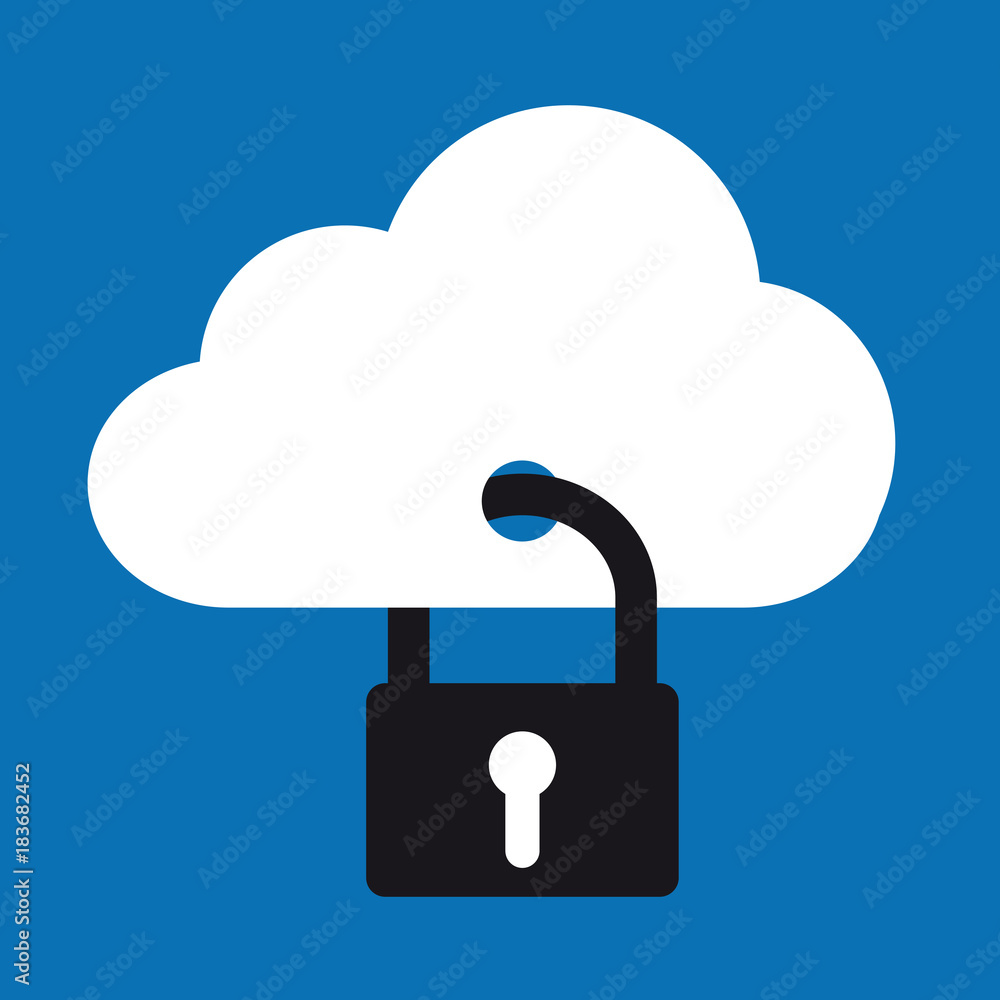Technology Cloud Security Systems - Editable Vector Icons Technology Cloud Security Systems - Editable Vector Icons