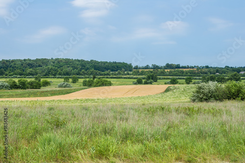 Rural Country York County Pennsylvania Farmland  on a Summer Day