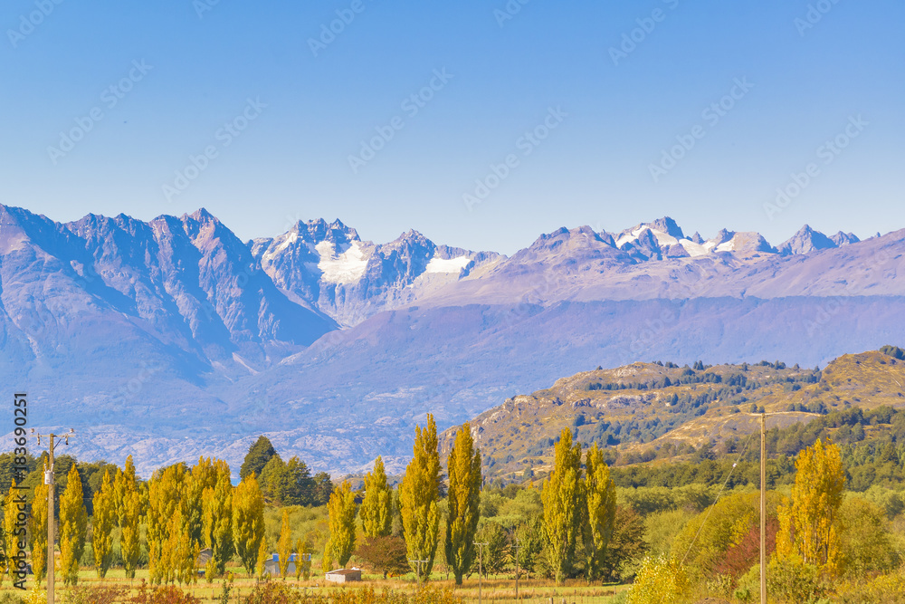 Andean Patagonia Landscape, Aysen, Chile