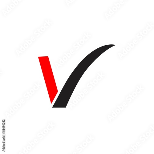 check mark logo vector