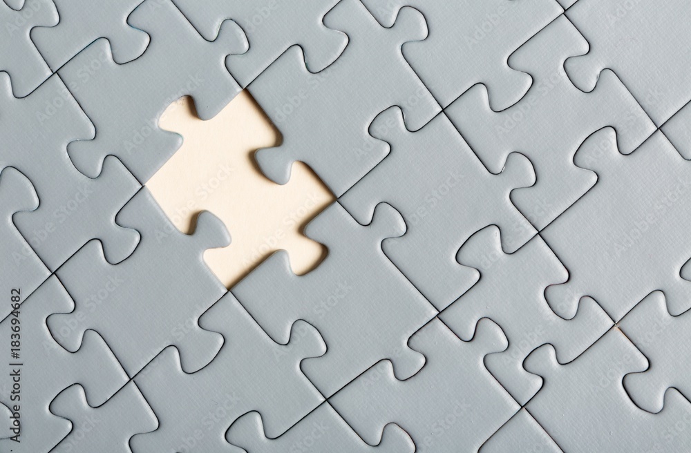 Puzzle with Missing Piece