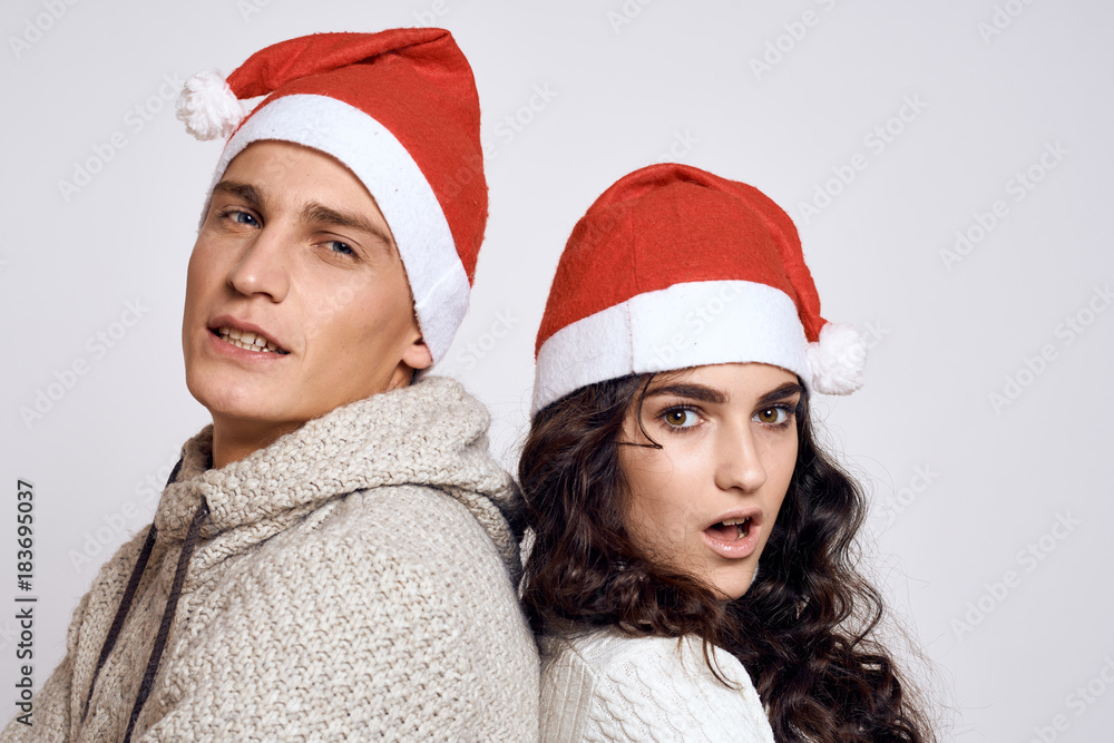 portrait, couple, new year, christmas, winter portrait, couple, new year, christmas, winter