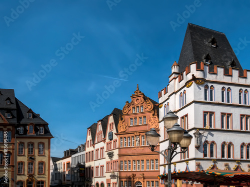 Fassaden in Trier, Marktplatz 