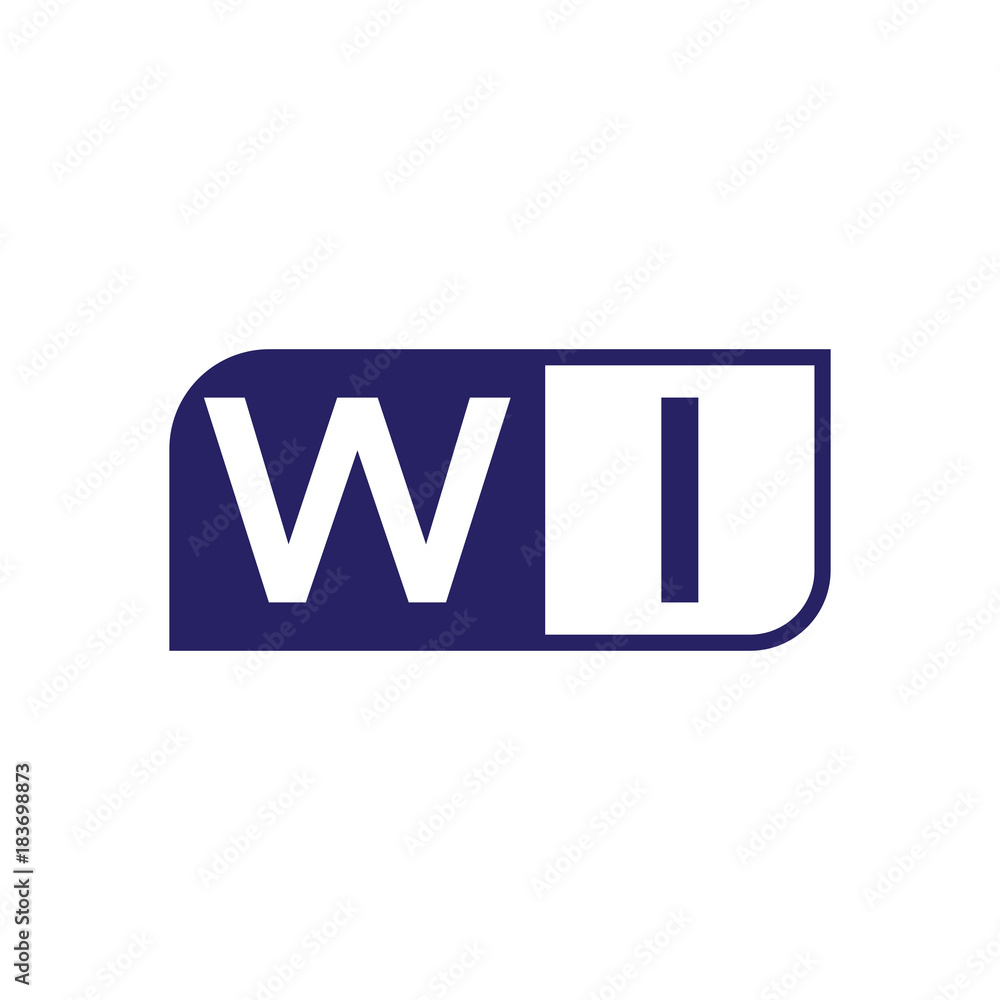initial letter logo simple shape initial letter logo simple shape