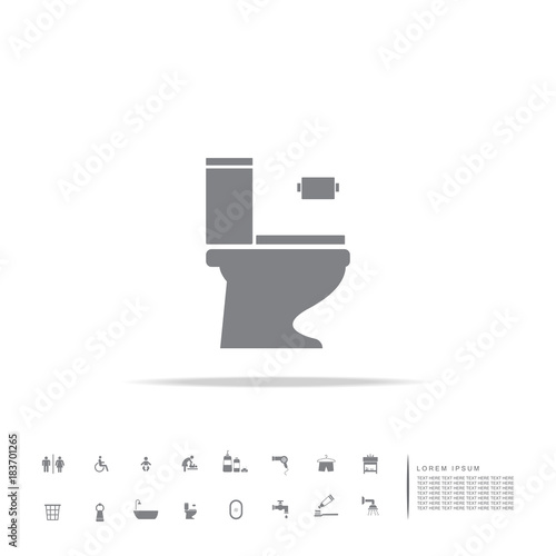 toilet bidet icon