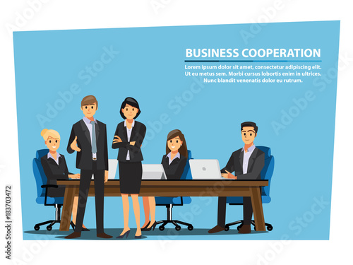  Businesswoman at a presentation