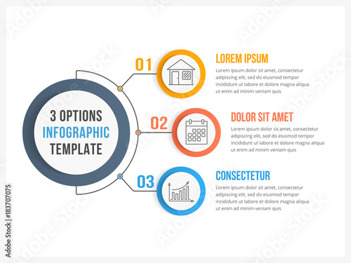 Three Steps Infographics