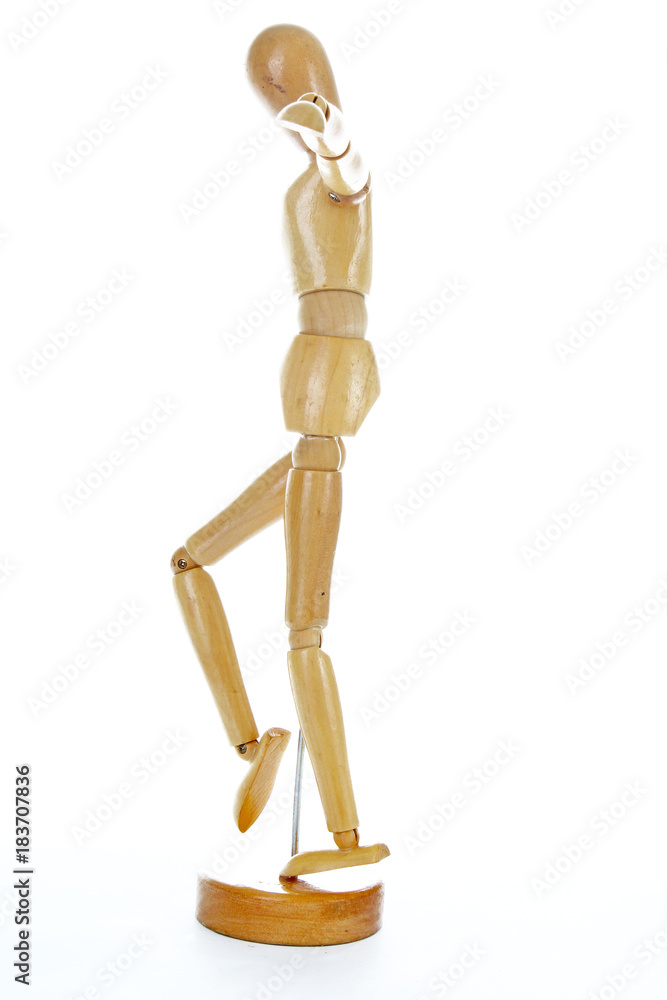 Wooden mannequin drawing model human shape. Doll body figurine statue pose posing to illustrate human body positures for draw class or every concept. Wood body. Wooden mannequin drawing model human shape. Doll body figurine statue pose posing to illustrate human body positures for draw class or every concept. Wood body.
