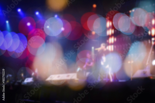 Beautiful colorful abstract blurred bokeh background.