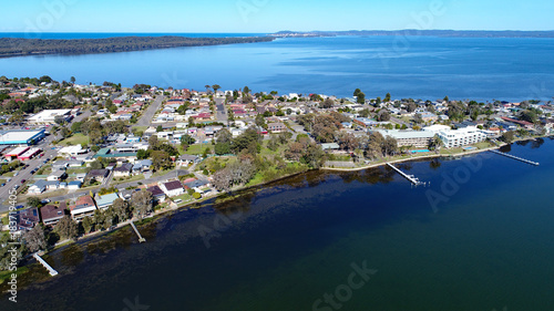 Aerial Photo of Toukley, Budgewoi Lake NSW Australia photo