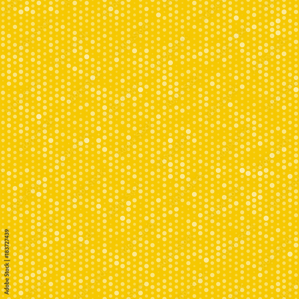 Seamless Background #Polka Dots_Mustard Yellow and Halftone Seamless Background #Polka Dots_Mustard Yellow and Halftone