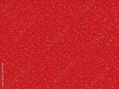 Red glitter texture for new year party, christmas, celebration, abstract background. Vector