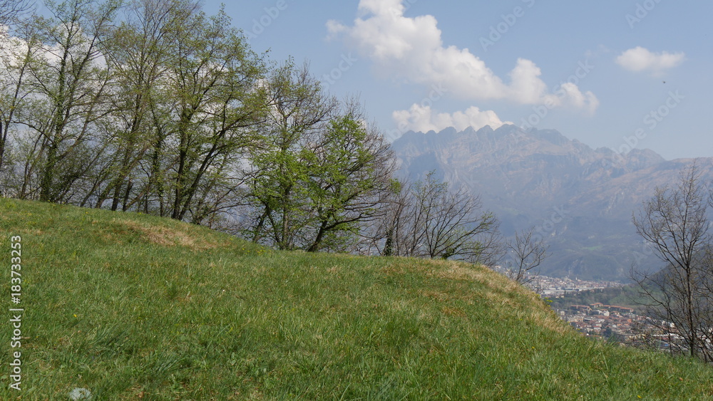 Panorama del resegone Panorama del resegone
