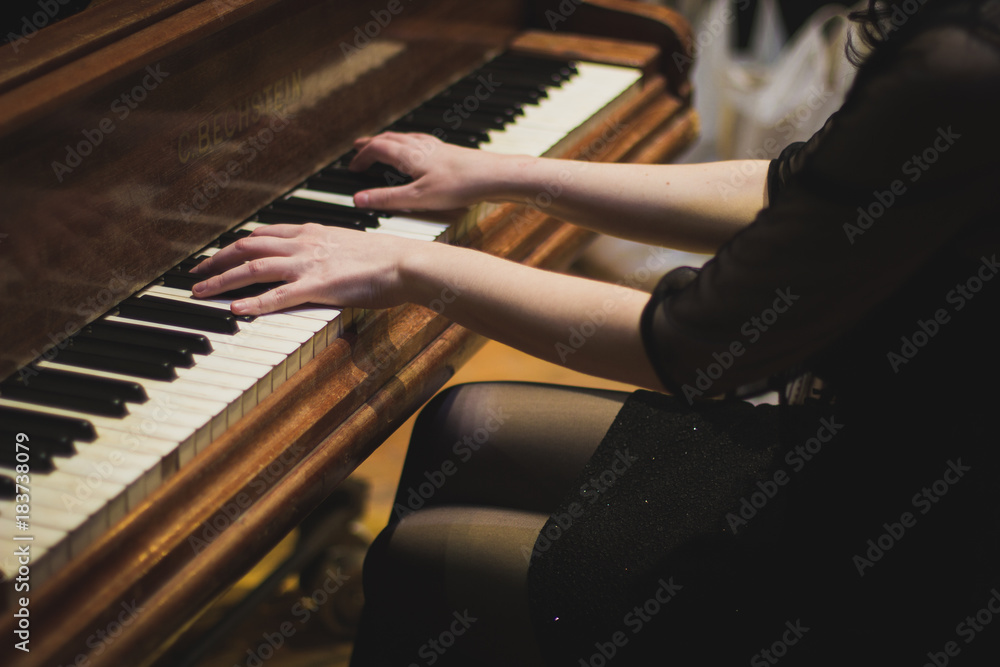 Fototapeta premium piano
