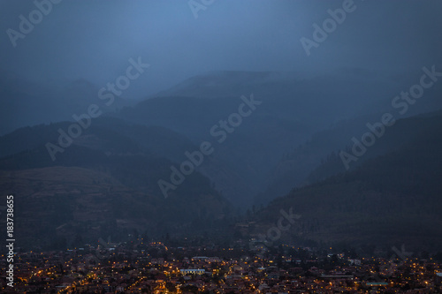 Misty Cochabamba Hills