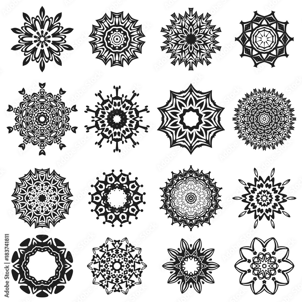 Set of Mandala Set of Mandala
