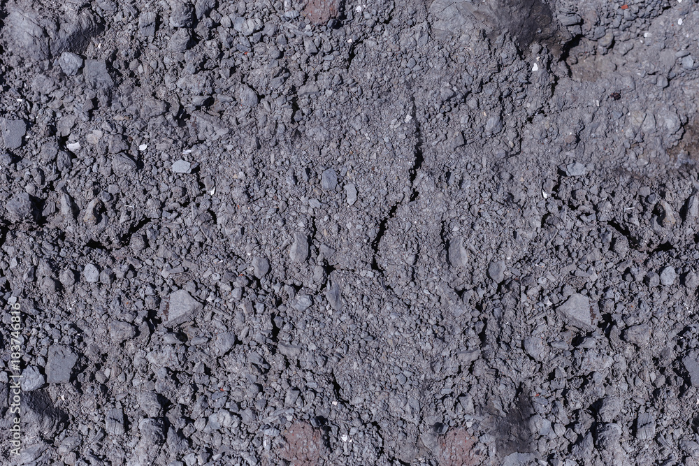 small pieces of dry earth closeup as background small pieces of dry earth closeup as background