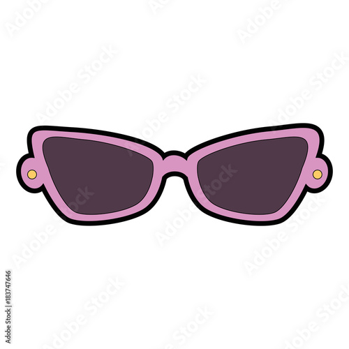 fashion eyeglasses isolated icon vector illustration design
