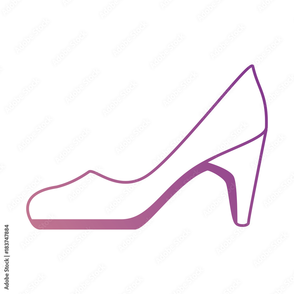 elegant heel female icon vector illustration design elegant heel female icon vector illustration design