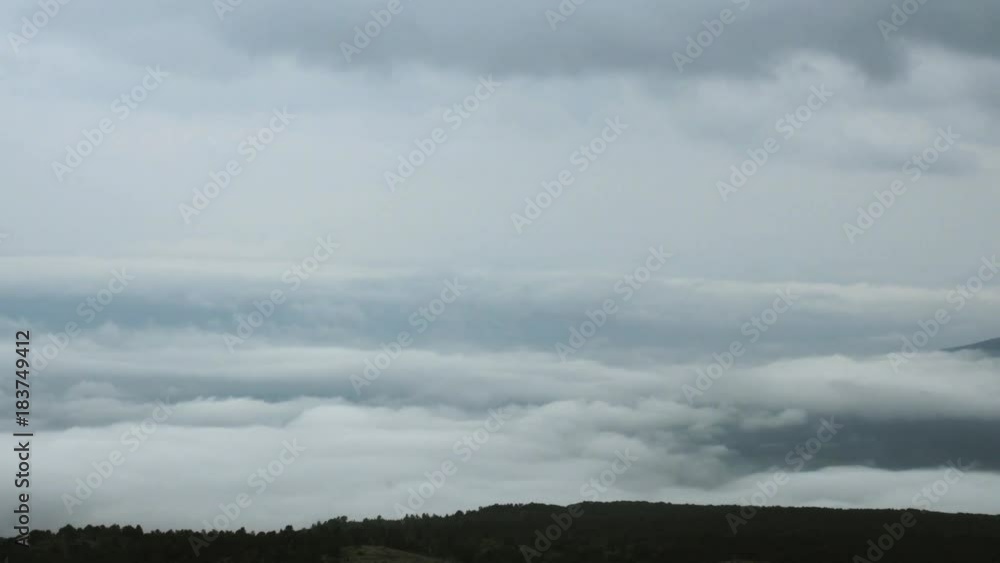 雲海　４Ｋ タイムラプス １