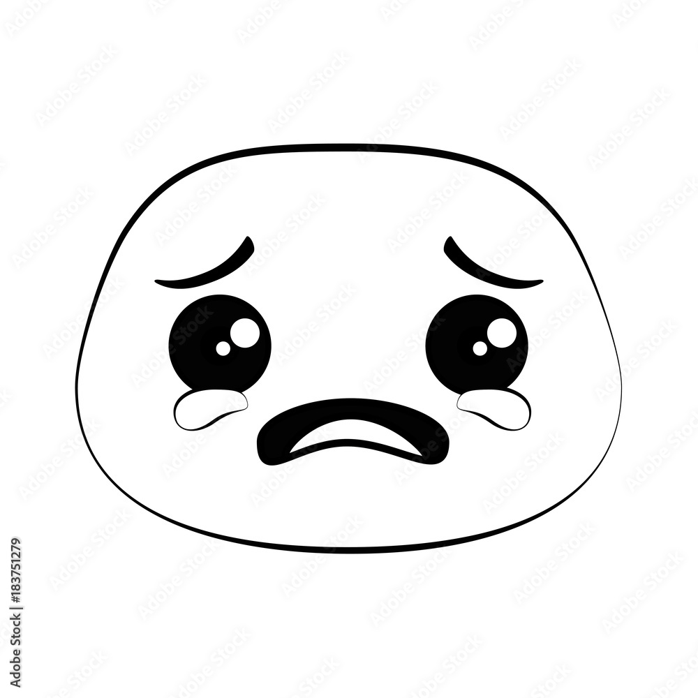 crying emoji face icon vector illustration design crying emoji face icon vector illustration design