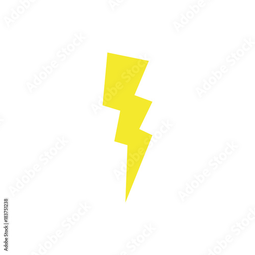 full color thunder weather patch style design