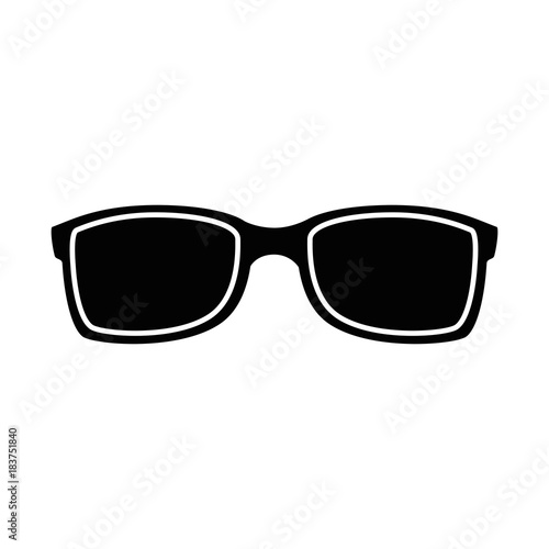 sunglasses summer isolated icon vector illustration design