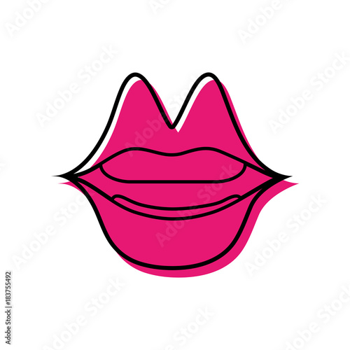 color mouth with lipstick in the lips fashion makeup