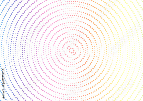 abstract vector pastel dot circle pattern halftone background