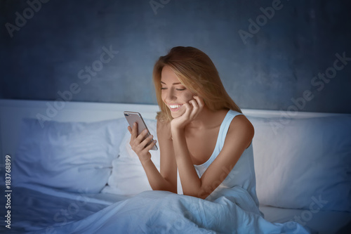 Beautiful young woman with ...